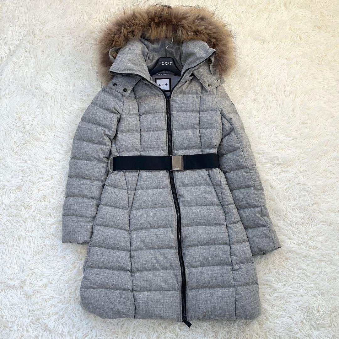 TATRAS VOLPAIA ダウンコート カシミア ラクーンファー　02サイズ