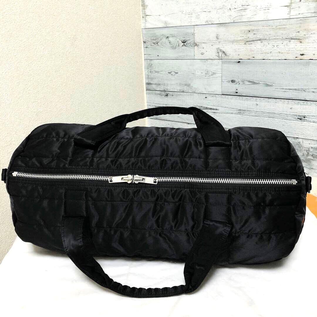 未使用級✨ポーター タンカー ボストンバッグM 2way ブラック 吉田カバン