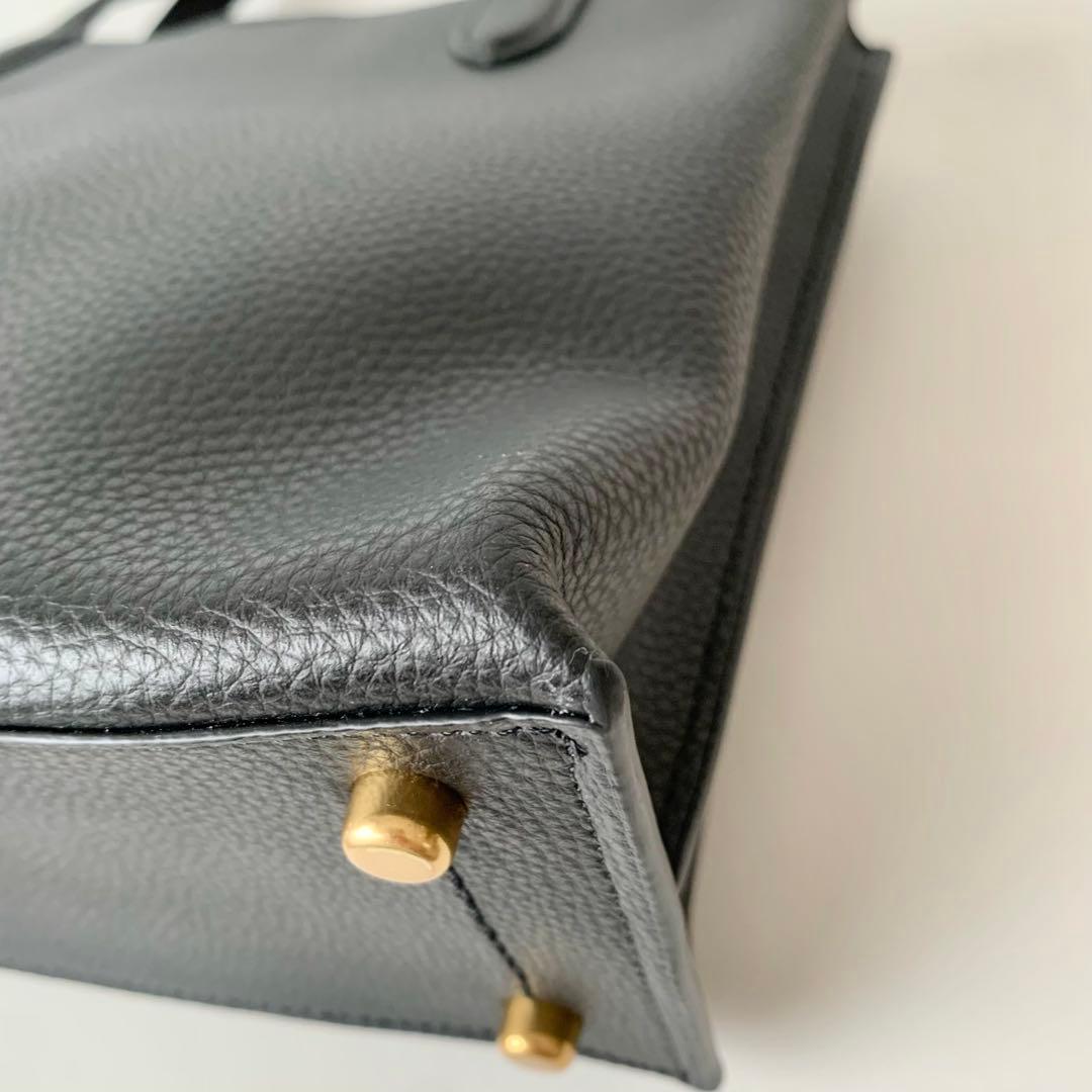 【COACH】コーチ　ウィロウ　トート　24 ブラック　黒　新品　トートバッグ