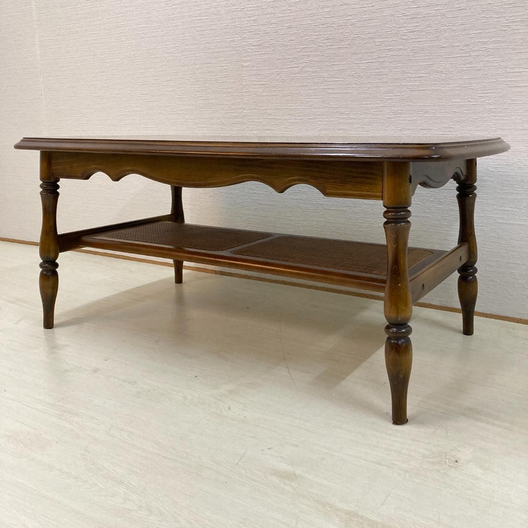 【カリモク】コロニアル　リビングテーブル　センターテーブル