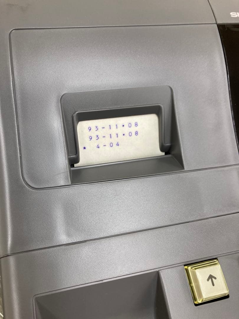 SHARP ER-1007-GY ファッションレジスター　1993年