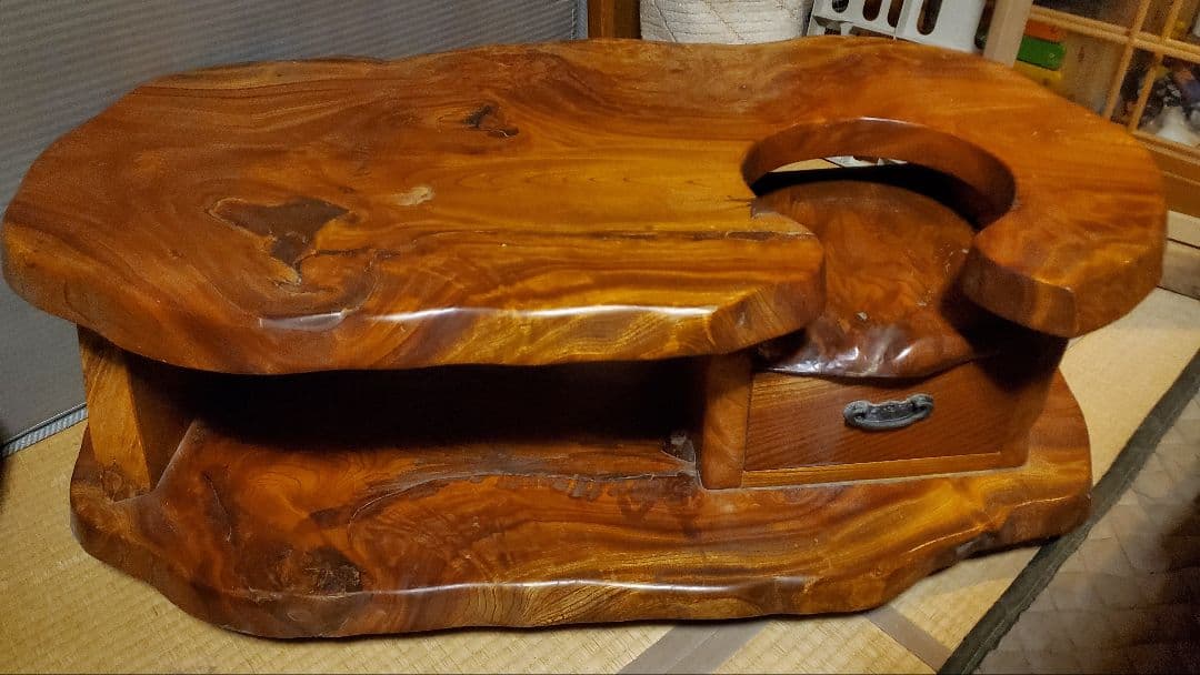 一枚板　ポット台