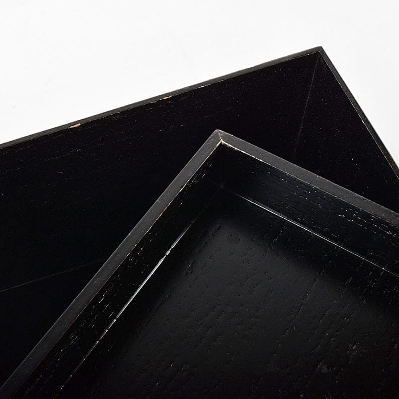 茶道具　利休茶箱　浅見与し三作　茶碗　織部焼　振出など　八点　一式　VR7984