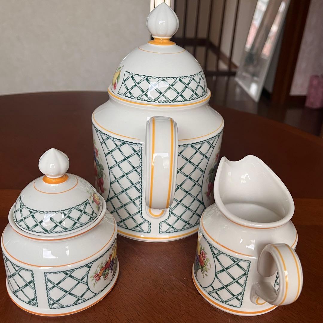 【美品】ビレロイ＆ボッホ★バスケット★ポット　セット