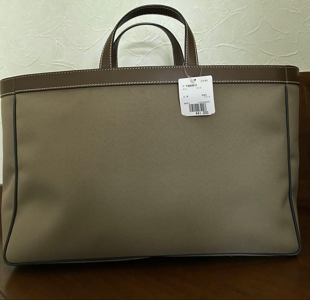 【新品】HUNTING WORLD トートバッグ タグ・保証カード付 カーキ