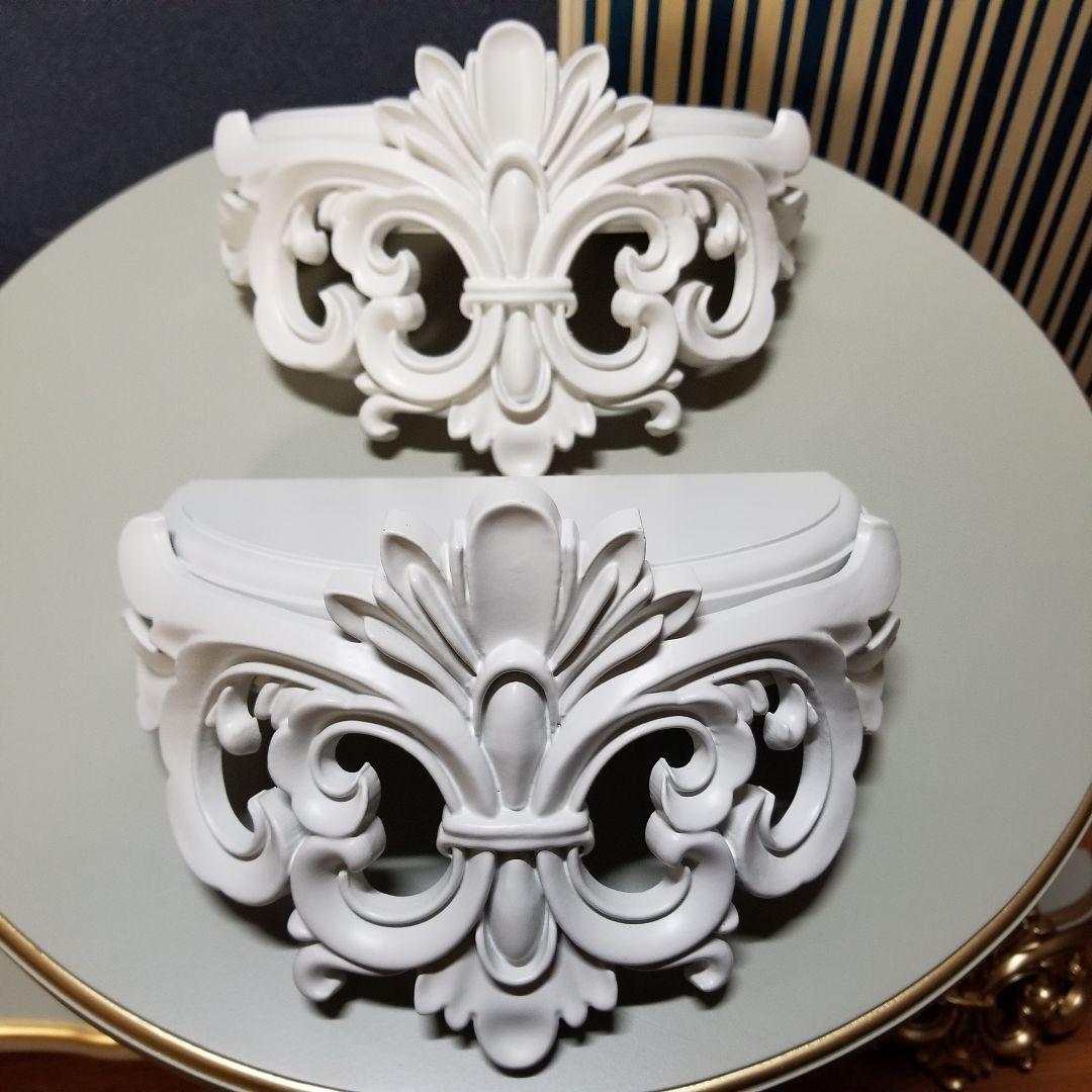 飾り棚　棚 　ロココ　シェルフ 　マントルピース　ディズニー　好きにオススメ