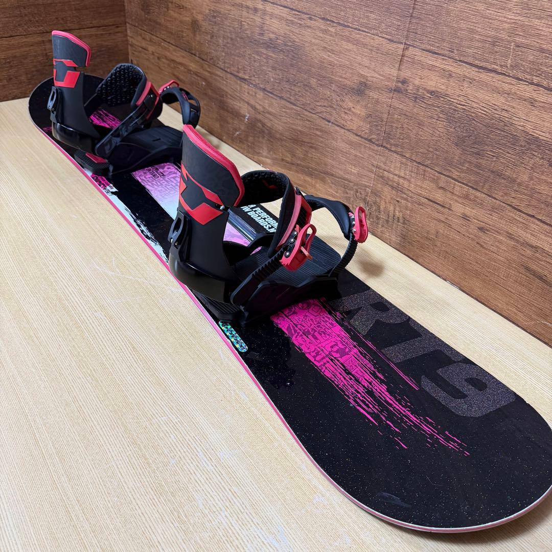 RICE28 DRAKE レディーススノーボード　138cm 3点　ソールカバー