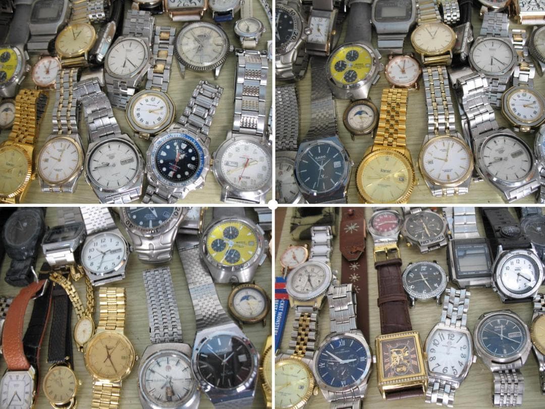 ジャンク時計 まとめ売り１５０個以上 まとめ売り