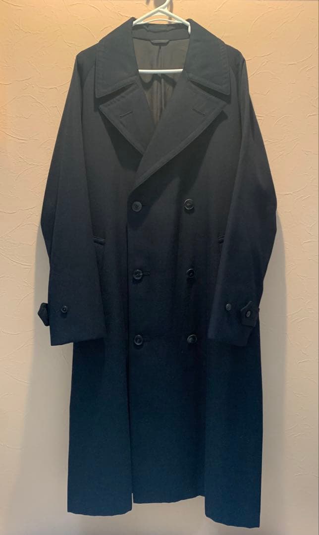 UNITED ARROWS ダークネイビー トレンチコート ロングコート