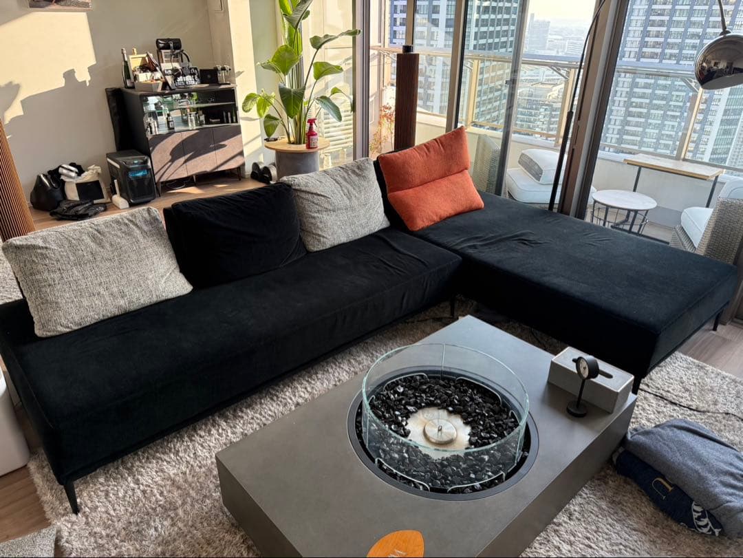 L字型ソファ　東京インテリア