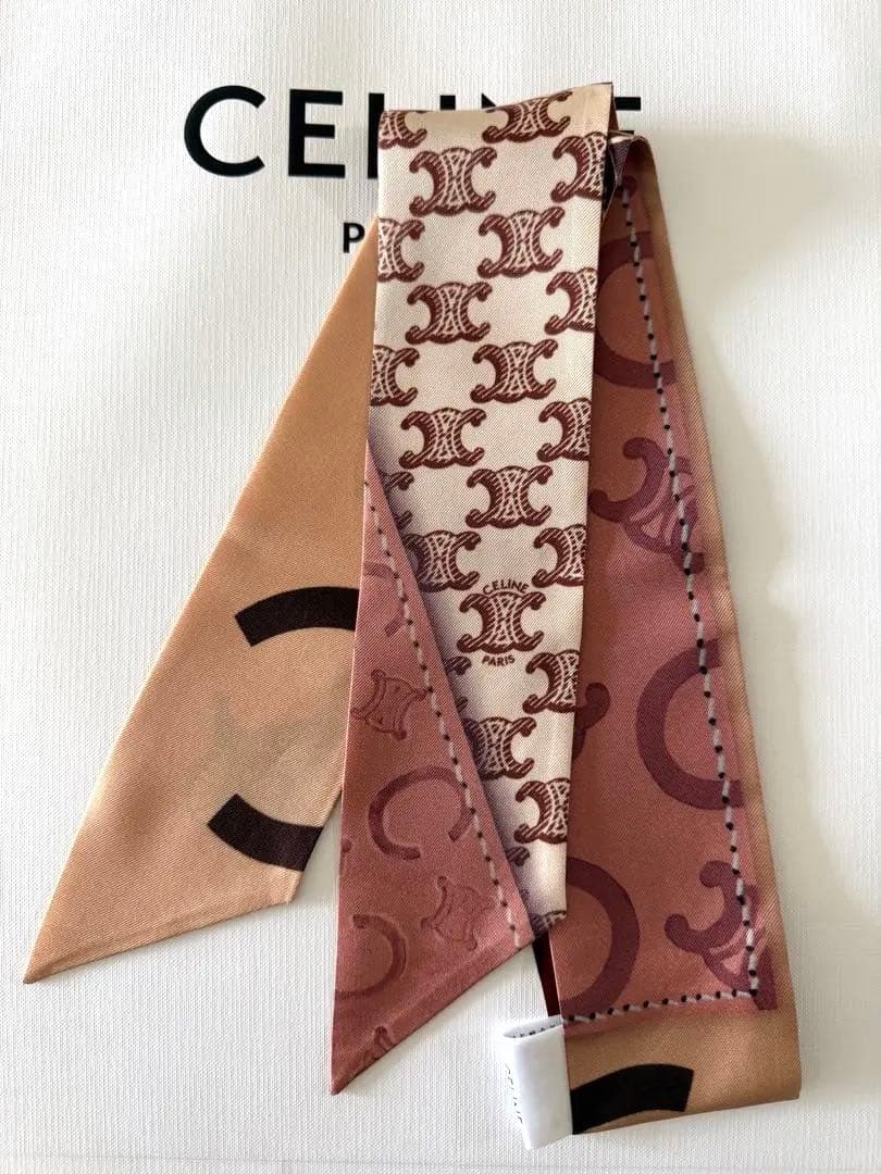 専用　CELINE⭐︎シルクツイル LAVALLIERE ラヴァリエール スカーフ