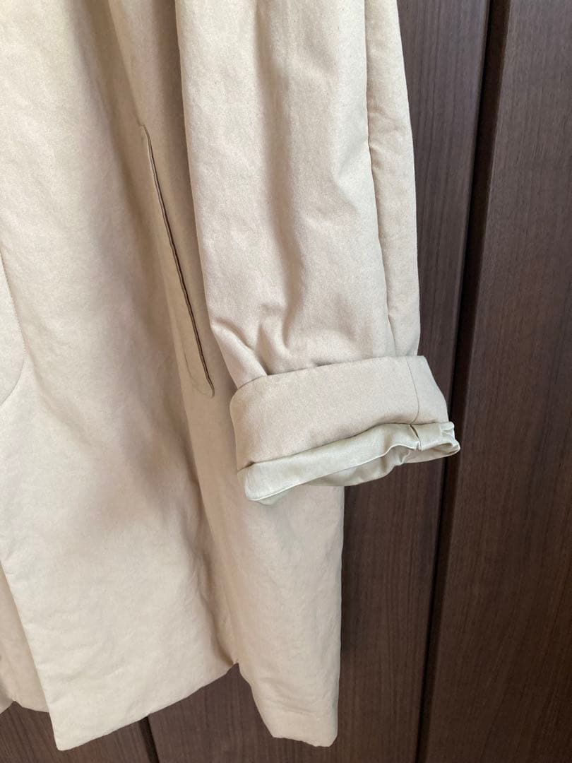 ヤエカ ステンカラーコート PADDING