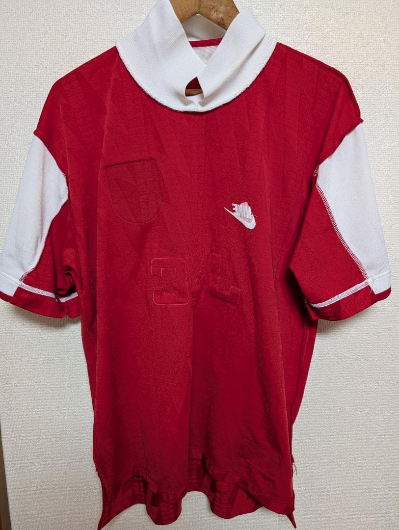 アーセナル 94/95–96 ユニフォーム L ナイキ JVC 英国製 美品