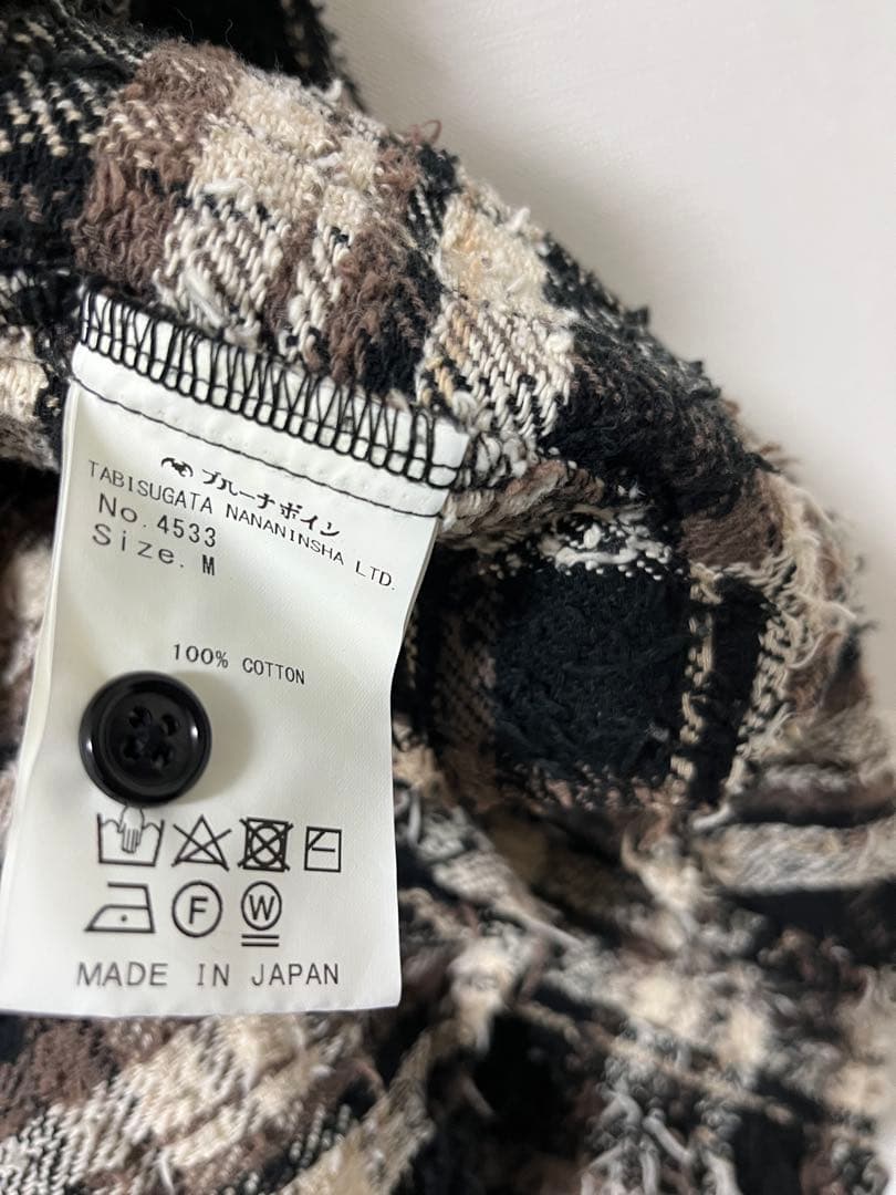 【美品・Mサイズ】ブルーナボイン　バルバスナフシャツ