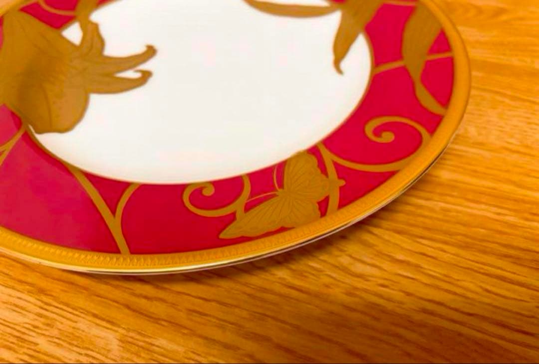 Noritake 金彩百合 プレート20cm 受注生産品