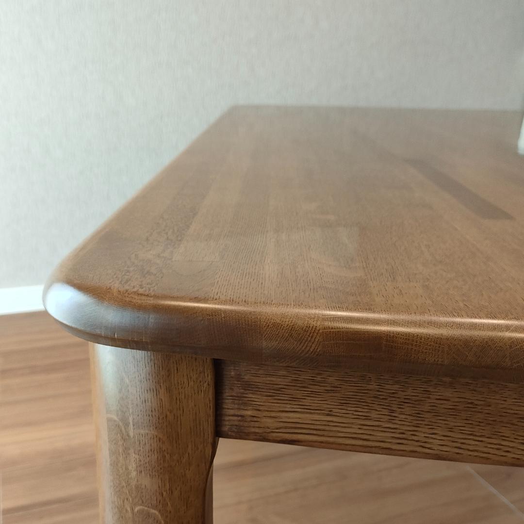 HIKARI　ナラ材　虎斑　高級　ダイニングテーブル
