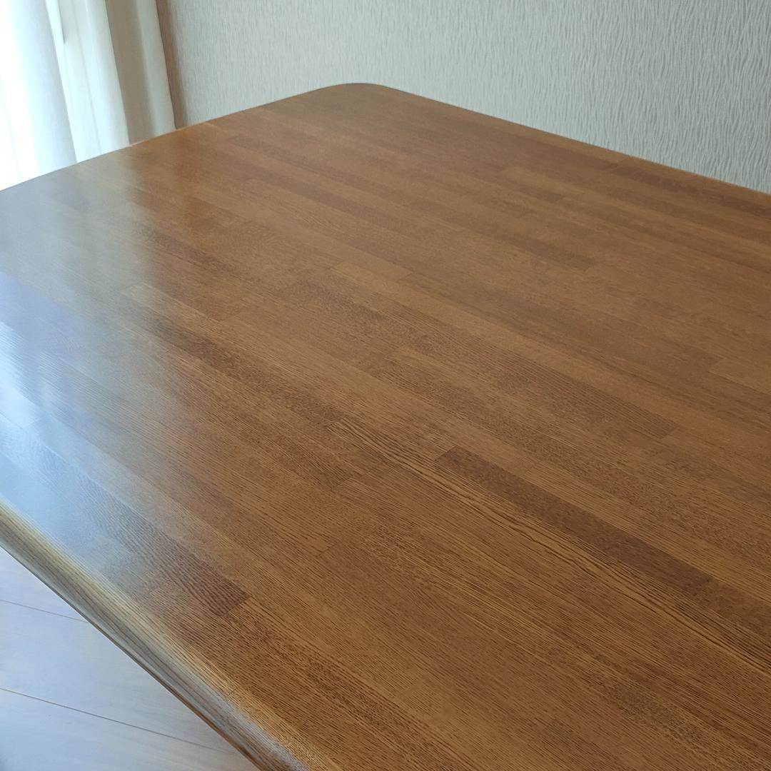 HIKARI　ナラ材　虎斑　高級　ダイニングテーブル