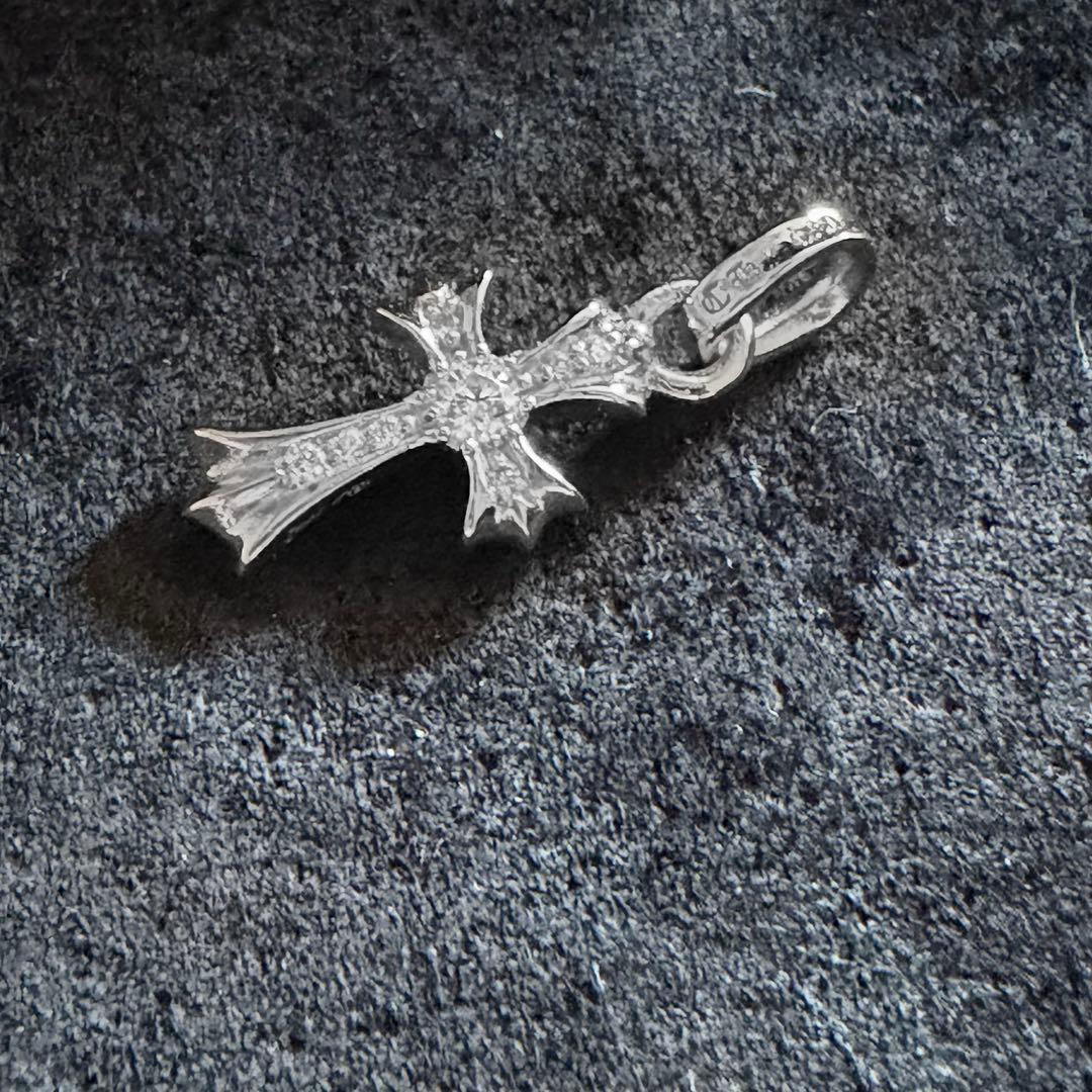 クロムハーツ 正規品 ベイビーファット ダイヤモンド 22Kメッキ&刻印カスタム