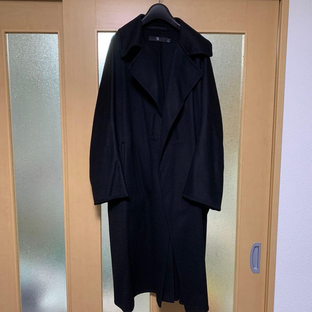 UNIQLOユニクロ+Jジルサンダーカシミヤブレンドラップロングコート