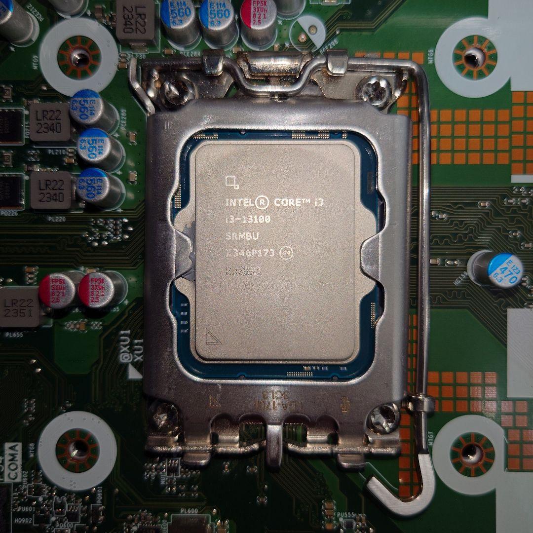 【動作確認済み】Intel CPU Core i3-13100