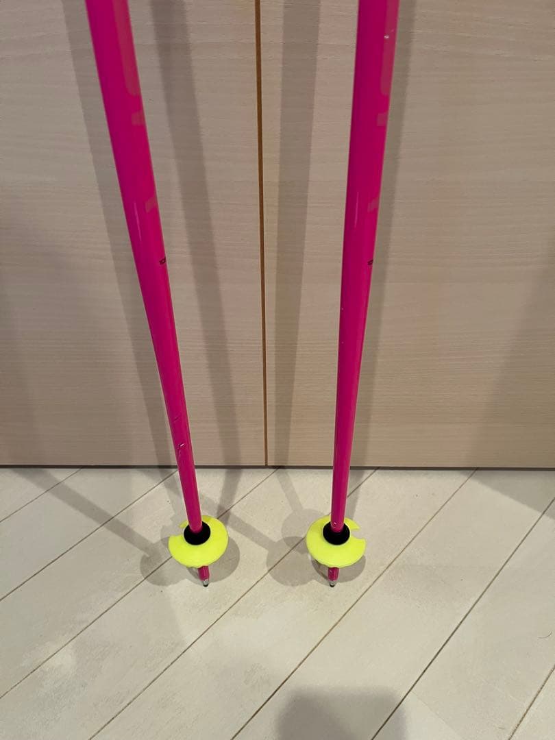 LEKIレキ スキーストック ストラップ付きSL 105cm
