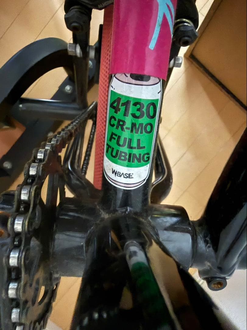 BMXバイク 自転車 ブラック/ピンク