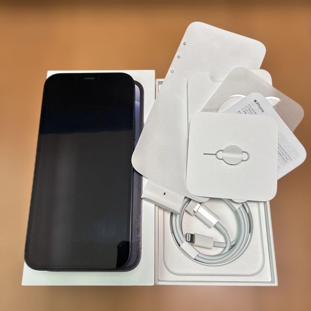 iPhone12 64GB SIMフリー ブラック バッテリー78%