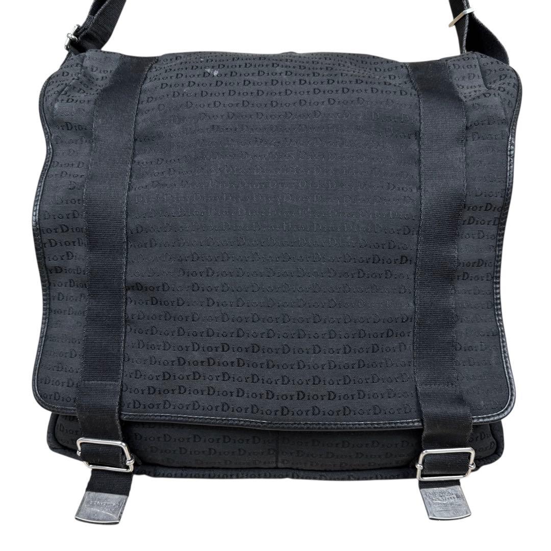 【エディスリマン期】ディオールオム メッセンジャーバッグ 黒 アーカイブ Y2K