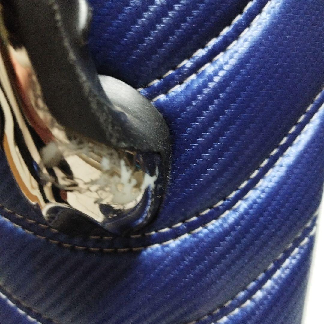 Titleist キャディバッグ ネイビー/ホワイト フードなし