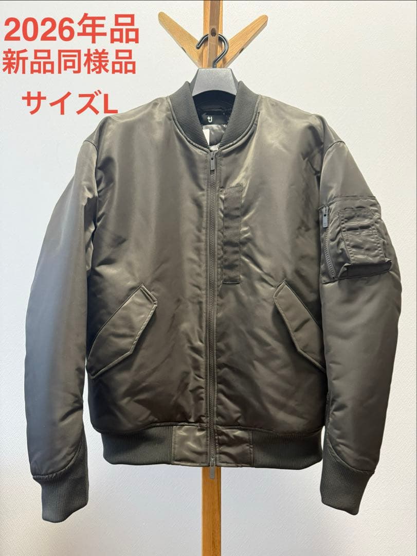 専用です ユニクロ +J MA-1ジャケット サイズL オリーブグリーン