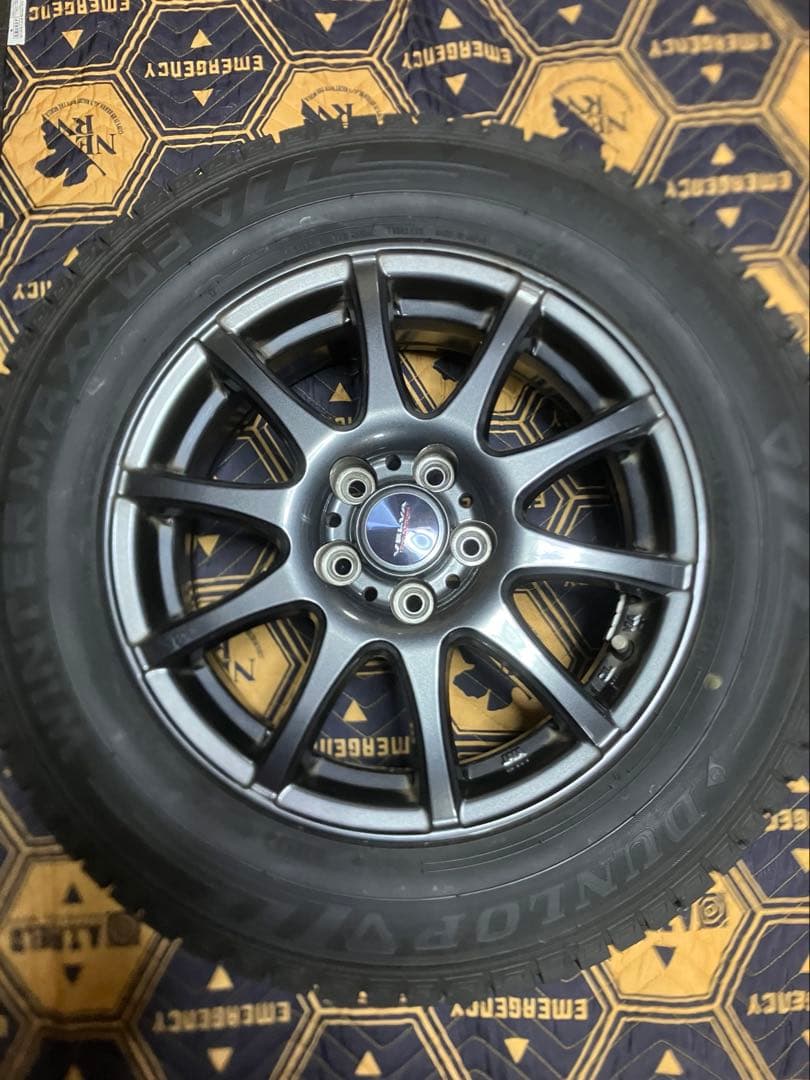 翌日発送 195/65R15 スタッドレスアルミホイール プリウス カローラなど