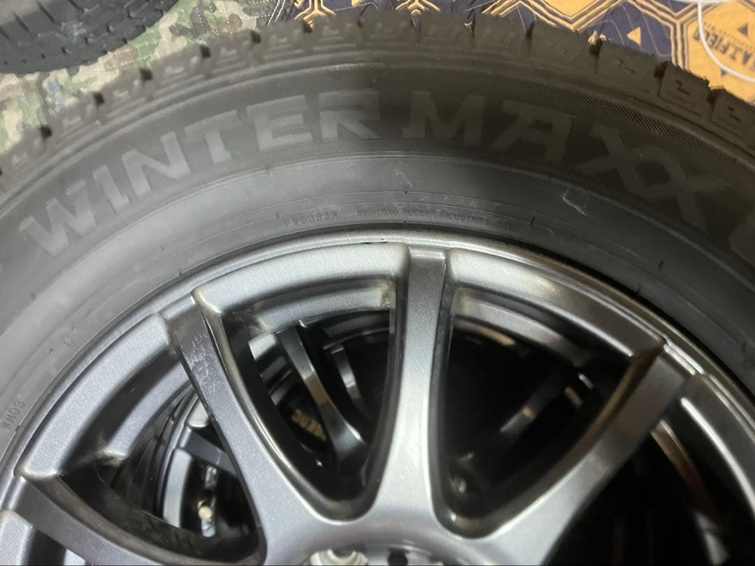 翌日発送 195/65R15 スタッドレスアルミホイール プリウス カローラなど