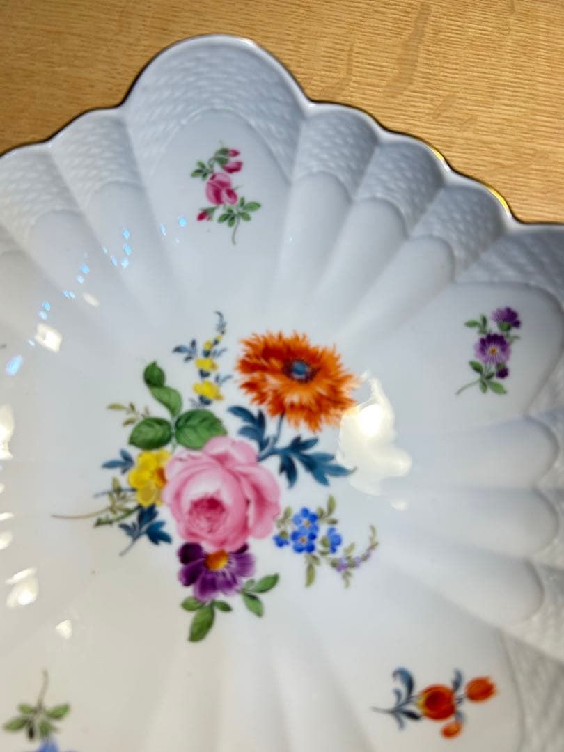 中古品　ほとんど未使用　マイセン　盛り鉢