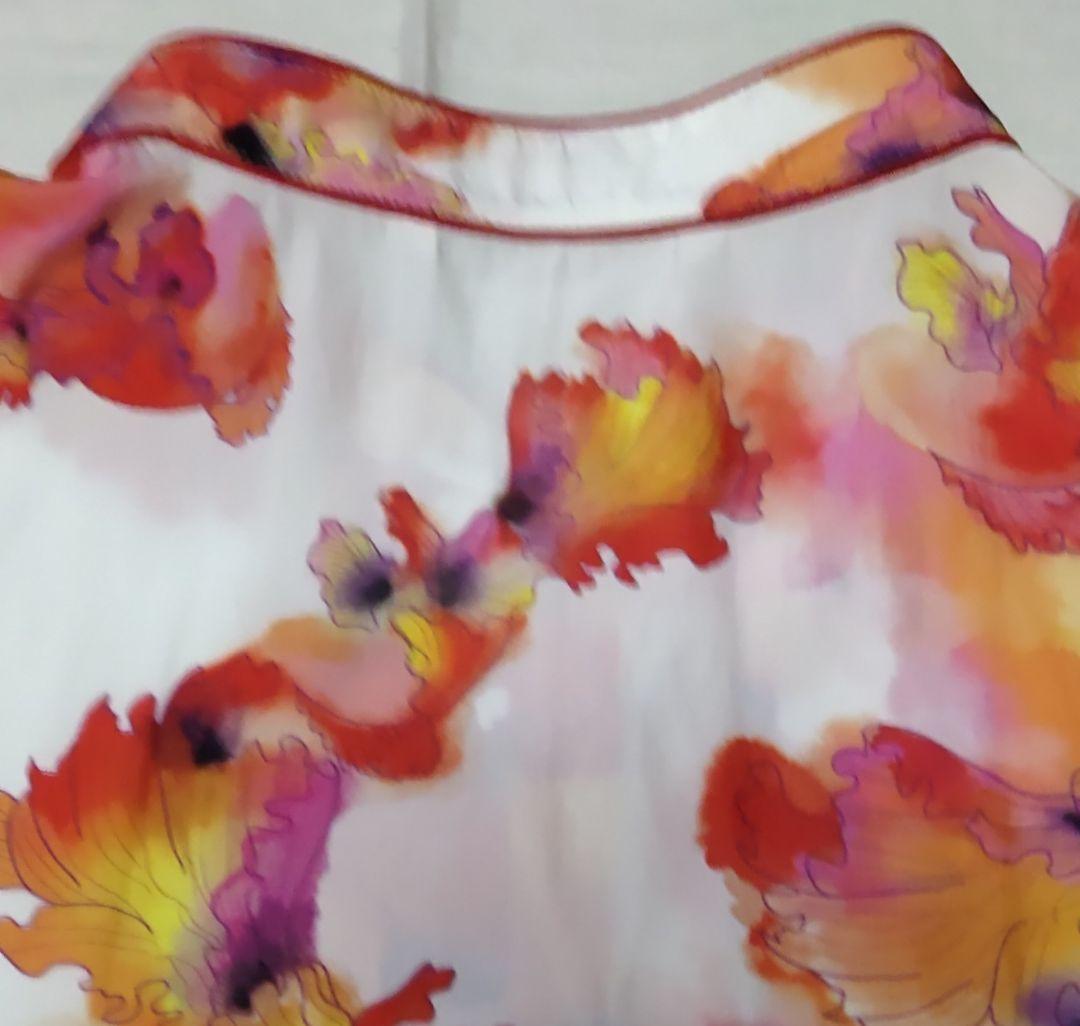 VIVIENNETAM GOLDFISH PRINTブラウス　40　未使用品