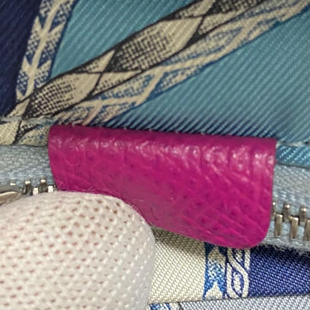 【美品】エルメス シルクイン コンパクト エプソン ケース 刻印あり