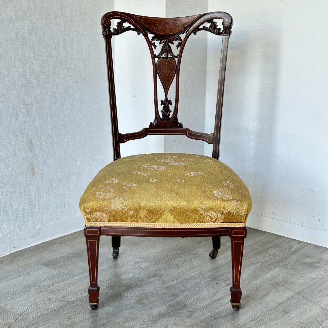 イギリス アンティーク家具 ダイニング チェア 1930年頃 879A2