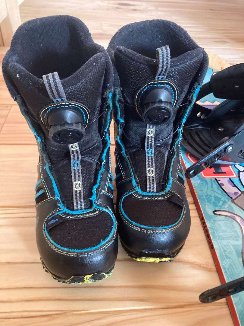 SALOMON サロモン スノーボードセット ３点セット　キッズ　ジュニア