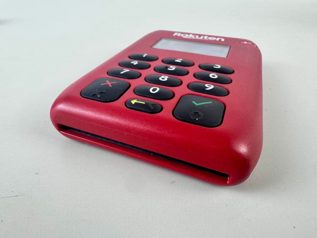 Rakuten カードリーダー R 赤