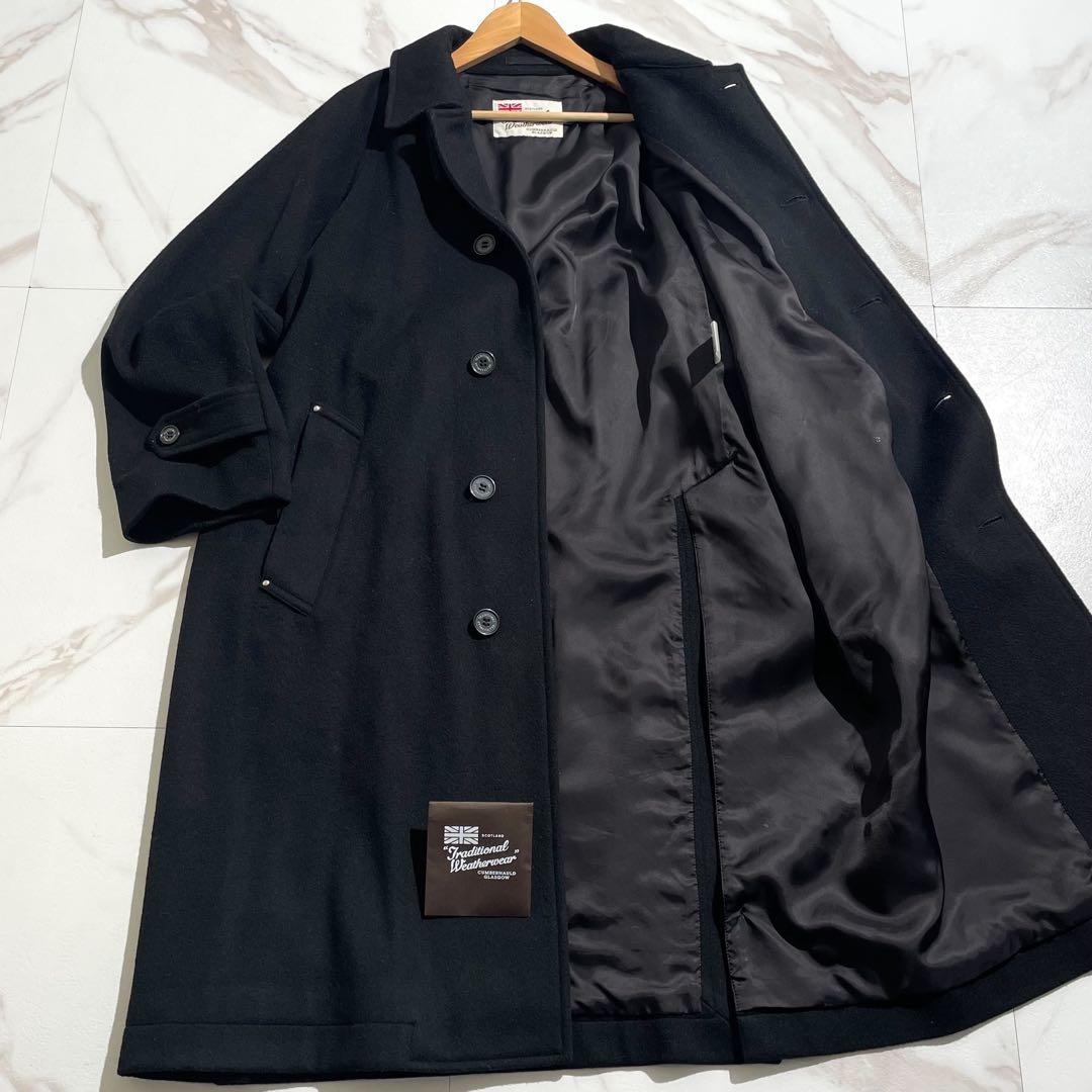 美品✨トラディショナルウェザーウェア COSWAY ステンカラーコート ネイビー