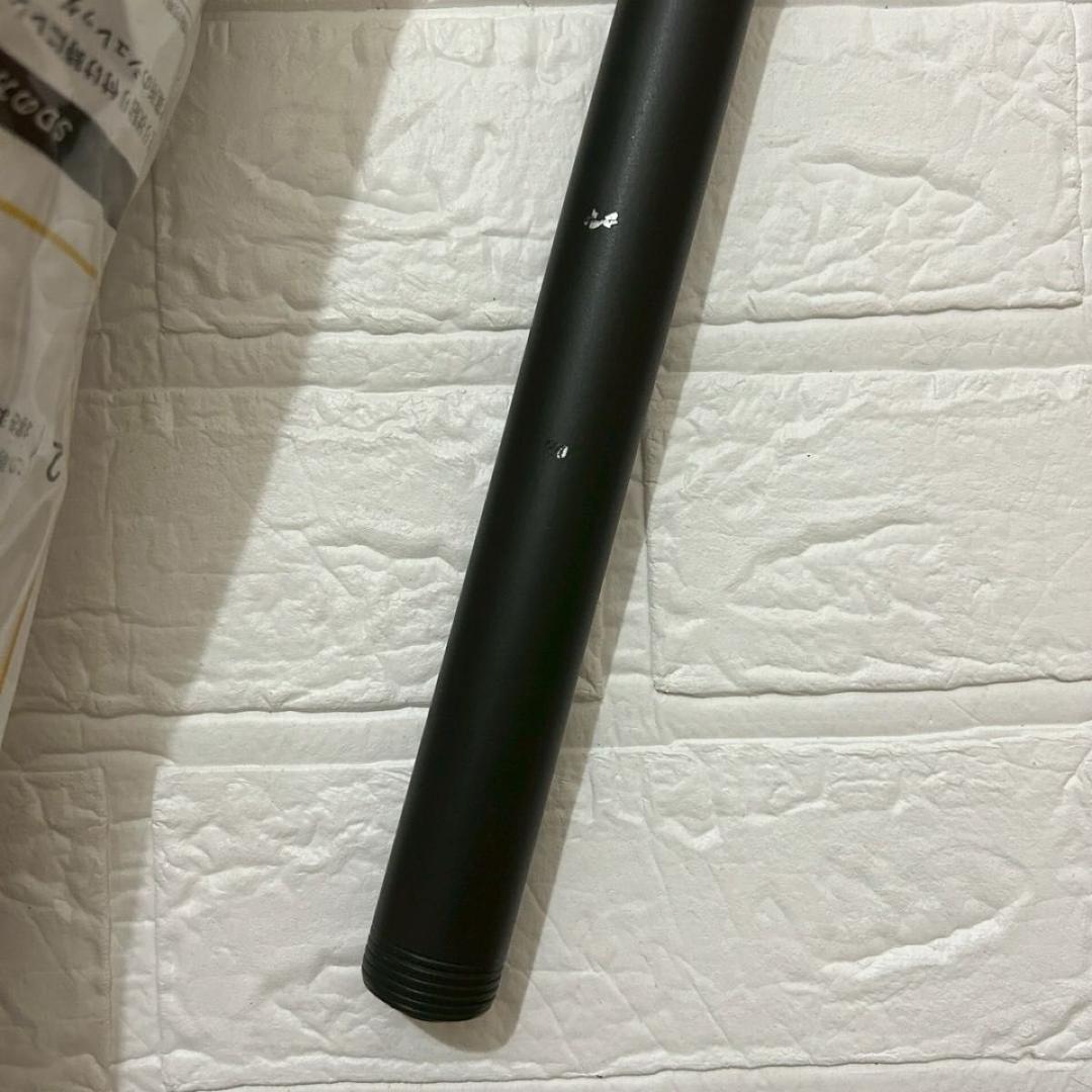 【訳あり③】アイアンハンガーラック ハンガーラック 150×120 ブラック 黒