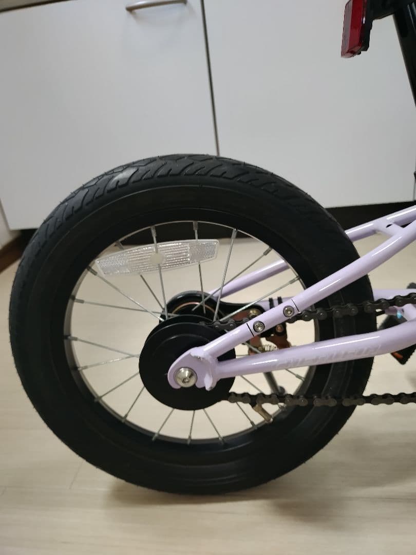 【2024年11月購入】へんしんバイクC14 パープル with ペダルくん