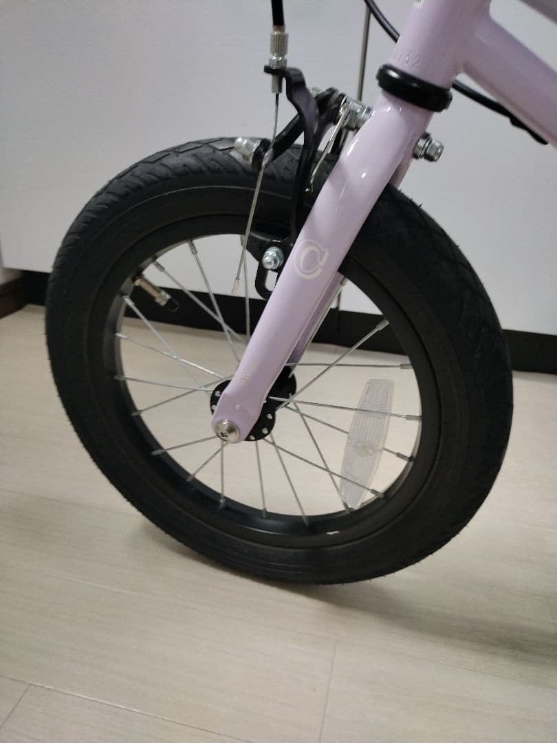 【2024年11月購入】へんしんバイクC14 パープル with ペダルくん