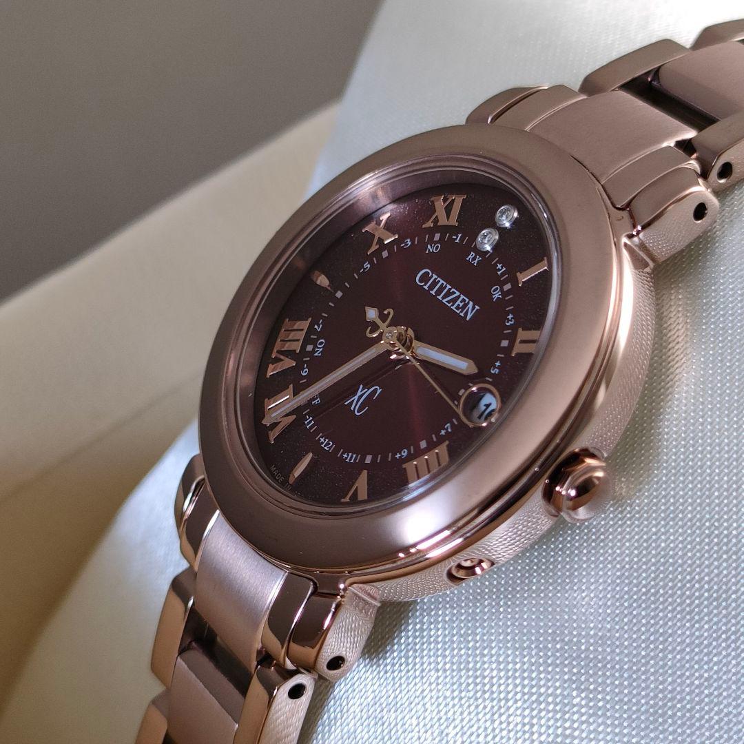 ◆稀少◆百貨店限定 CITIZEN XC/ クロスシー 電波時計( ルキア