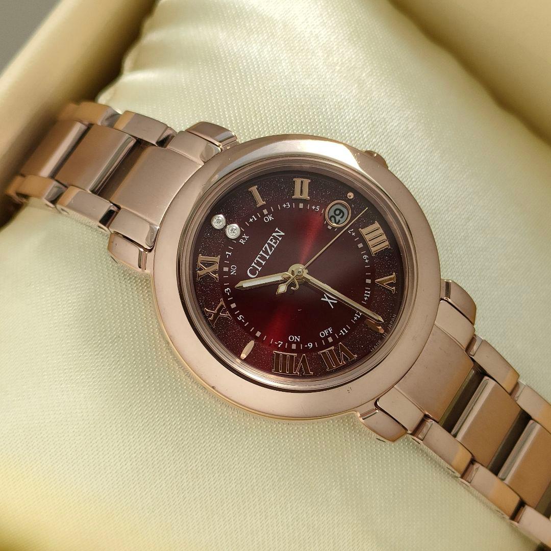 ◆稀少◆百貨店限定 CITIZEN XC/ クロスシー 電波時計( ルキア