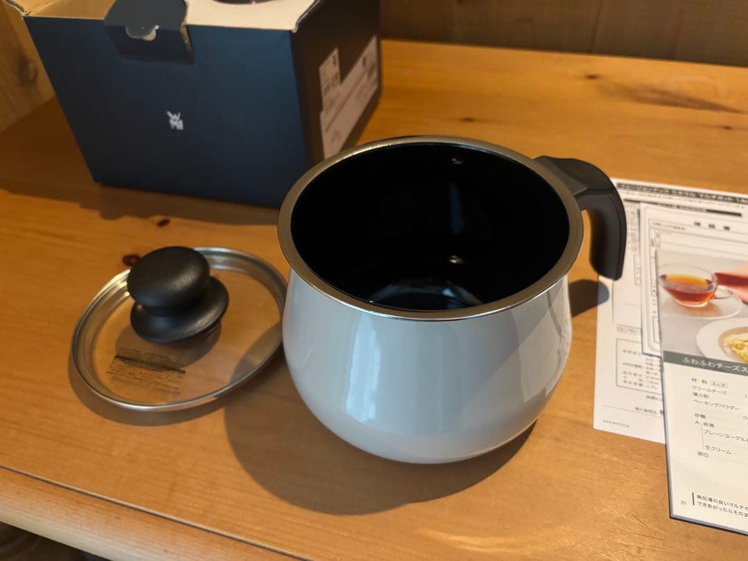 新品未使用限定色❗️WMF フュージョンテックミネラルマルチポット14cm1.7ℓ