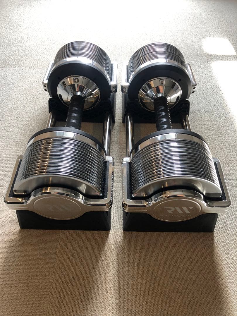 【新品未使用】可変式ダンベル 32kg