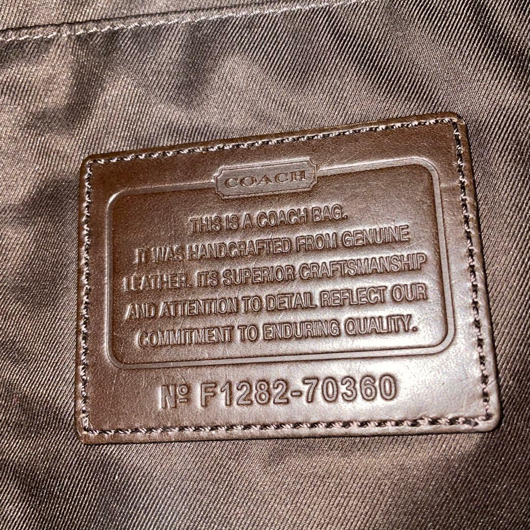 【美品】 COACH コーチ トンプソン ボディバッグ レザー