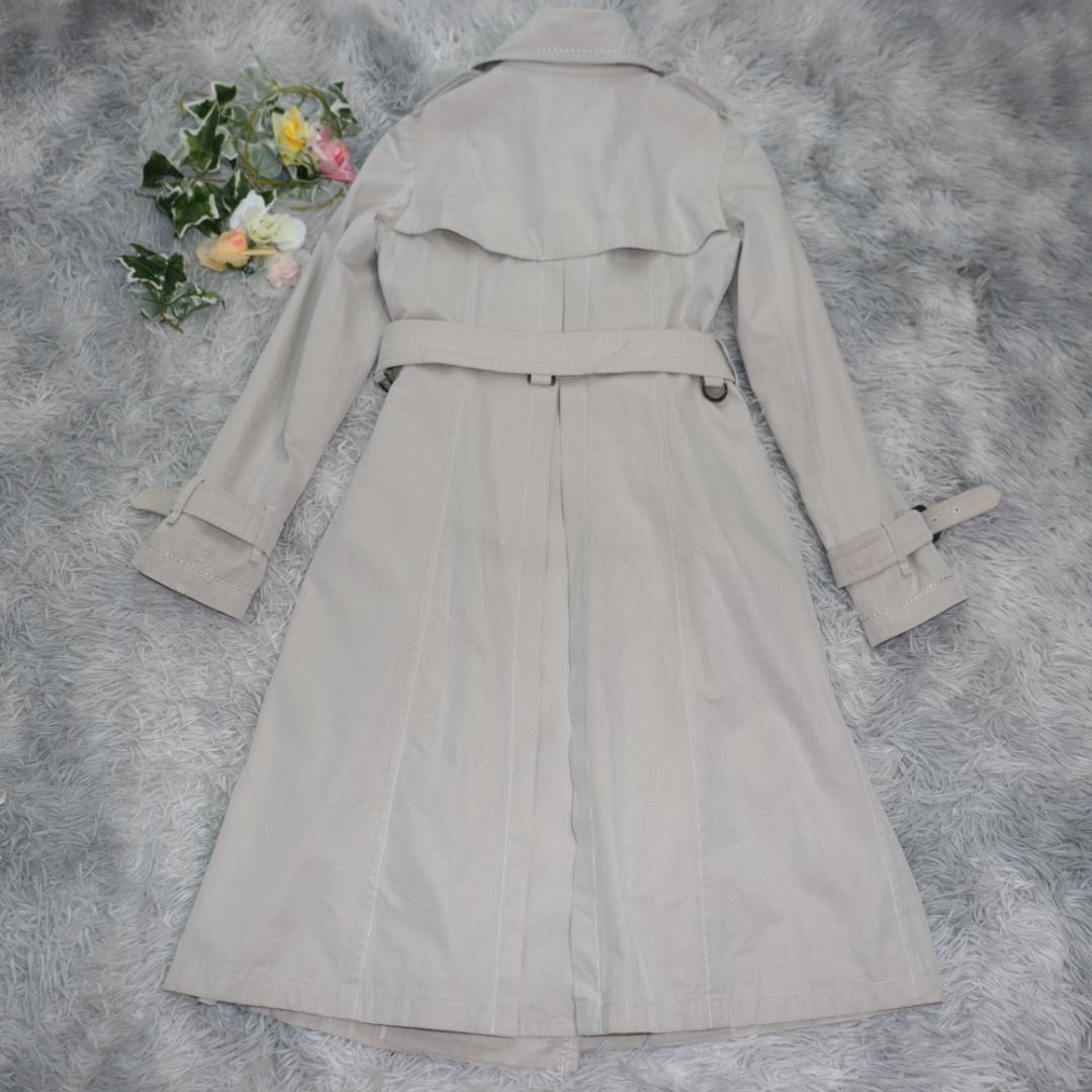 ✨バーバリー✨トレンチコート　ノバチェック　ベルテッド　ロング 　ベージュ