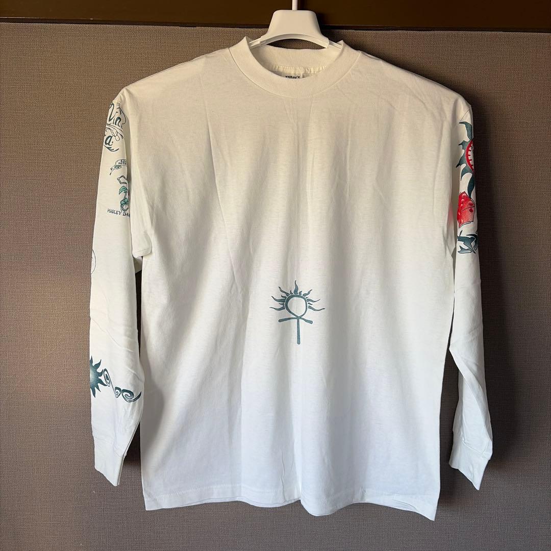 トップス Dennis Rodman tattoo l/s tee