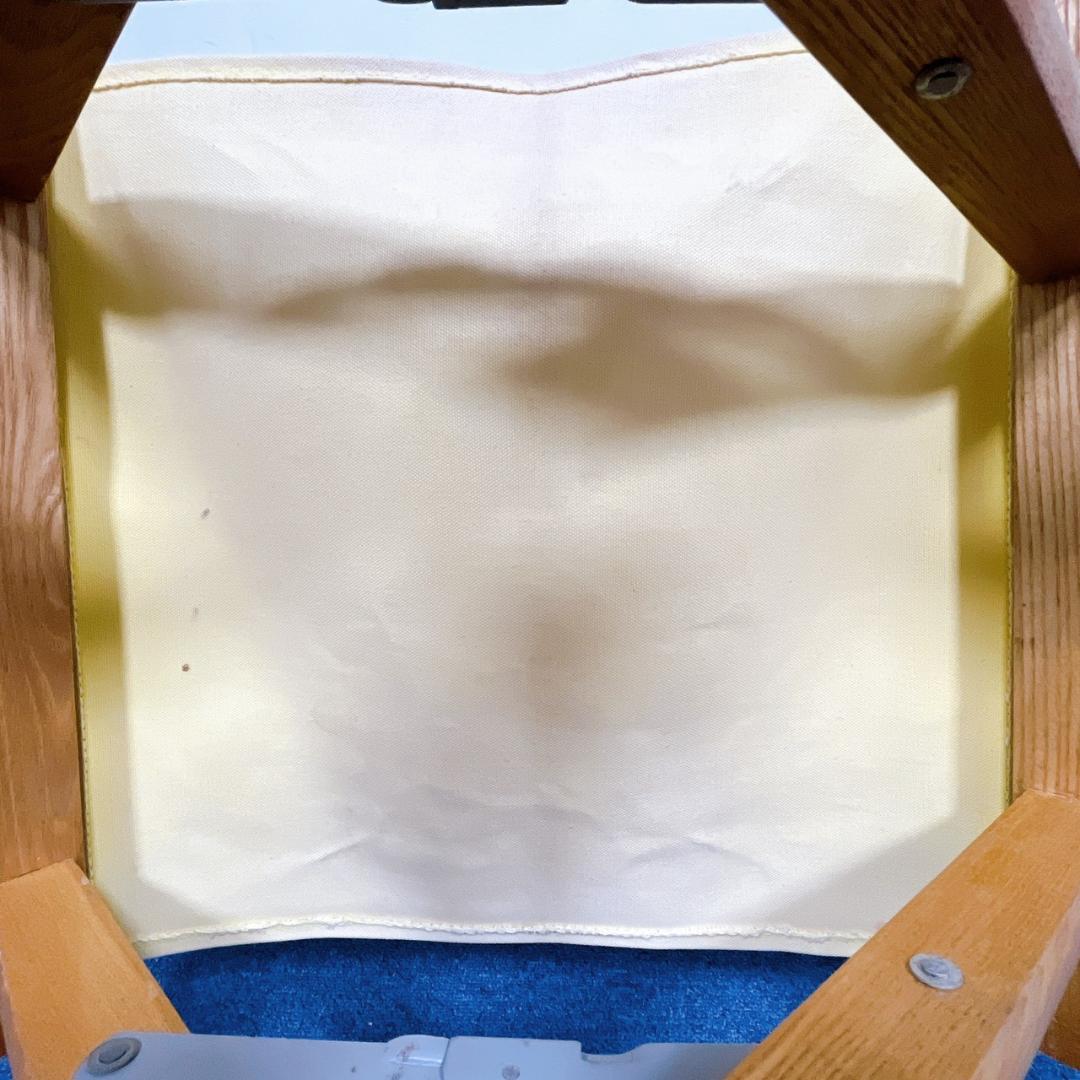 【良品】上海家具 ビンテージ ディレクターズチェア 木製チェア 折り畳み